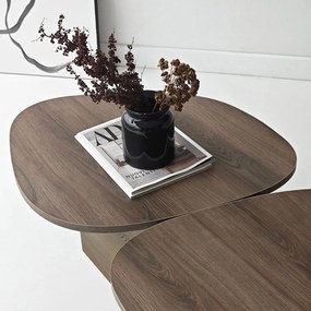 Coffee Table Stones - Walnut Walnut