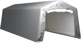 vidaXL Τέντα Αποθήκευσης Γκρι 300 x 900 εκ. Ατσάλινη