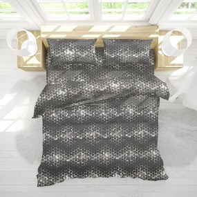 Πάπλωμα Κάρτερ (Σετ 3τμχ) Anthracite Viopros Υπέρδιπλo 220x240cm 100% Βαμβάκι