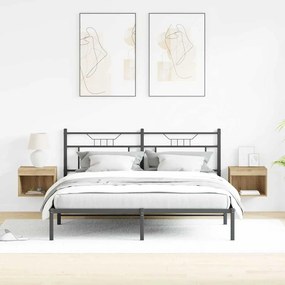 vidaXL Σετ επίπλου τηλεόρασης 2 pcs Artisan Oak Επεξεργασμένο ξύλο