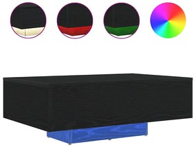 vidaXL Τραπεζάκι Σαλονιού Μαύρη δρυς 85 x 55 x 31 cm