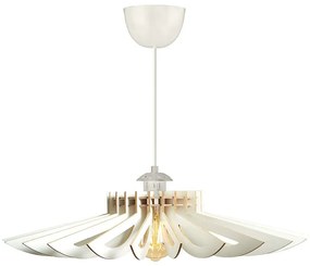 Φωτιστικό Οροφής 390FLH1556 Φ52x45cm 1xE27 40W White Opviq