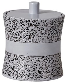 Θήκη Για Βαμβάκι Με Καπάκι Spirit G 2318 Grey Kentia Polyresin