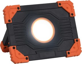 vidaXL Προβολέας LED Φορητός 10 W Ψυχρό Λευκό από ABS