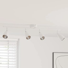 vidaXL Φωτιστικό Οροφής 4 Δρόμων Ρυθμιζόμενο Λευκό GU10