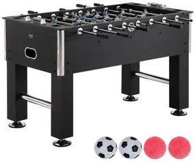 VEVOR Foosball Table, 55 inch Standard Size Foosball Table, Indoor Full Size Foosball Table for Home, Family, and Game Room, Soccer with Foosball Table Set, Includes 4 Balls and 4 Cup Holders