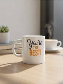 Κεραμική κούπα με θέμα You're The Λευκό