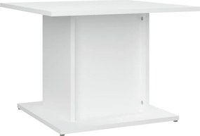 vidaXL Τραπεζάκι Σαλονιού Λευκό 55,5 x 55,5 x 40 εκ. από Επεξ. Ξύλο