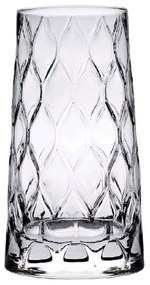 Ποτήρι Κοκτέιλ-Ποτού Leafy SP420955K6 450ml 8,3x8,3x15cm Clear Espiel Glass
