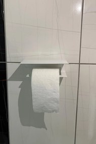 Stewehome Μεταλλική βάση για χαρτί τουαλέτας Λευκό