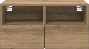 vidaXL Ντουλάπι Τηλεόρασης Τοίχου 60 x 30 x 30 cm Artisan Oak