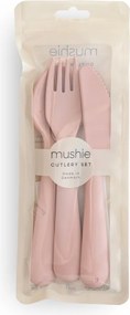 Πιρούνι-Μαχαίρι-Κουτάλι (Σετ) Mushie Blush 66-101336