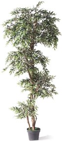 Τεχνητό Δέντρο Ρούσκος 9680-6 195cm Green Supergreens Polyethylene