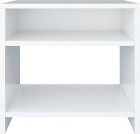 vidaXL Κομοδίνα 2 τεμ. Λευκά 40 x 30 x 40 εκ. από Επεξ. Ξύλο