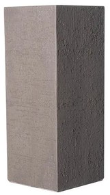 Supergreens Γλάστρα Πήλινη "Golden" Καφέ S 20x20x50 εκ.