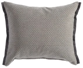 Μαξιλάρι Διακοσμητικό (Με Γέμιση) Brand Grey Nef-Nef 40X55 Cotton-Polyester