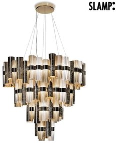 Πολυέλαιος Κρεμαστό Φωτιστικό Οροφής LED 242W Dimmable La Lollona 4 Slamp-LALS4XLGLD06T00NMTEU-Χρυσό LALS4XLGLD06T00NMTEU