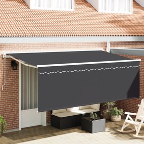 vidaXL Σκηνίτσα Αναδιπλούμενη Ανθρακί 400 x 200 cm ύφασμα