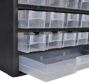 vidaXL Πλαστικό Κουτί Αποθήκευσης Εργαλείων με Συρτάρια