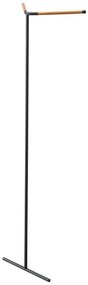Κρεμάστρα Δαπέδου Γωνιακή Slim YMZK5551 39x48,5x160cm Natural-Black Yamazaki Steel,Wood