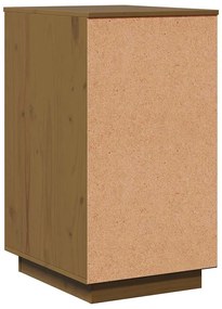vidaXL Ντουλάπι Γραφείου Καφέ μελί 40 x 50 x 75 εκ. Μασίφ Ξύλο Πεύκου