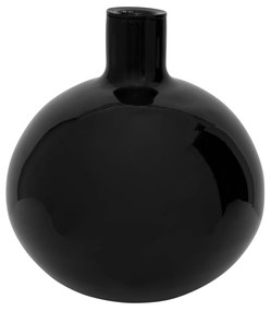 Κηροπήγιο Bubble M Μαύρο Ανακυκλωμένο Γυαλί Ø 16.2 x H18 CM Urban Nature Culture