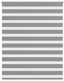 vidaXL Ρόλερ Zebra Γκρι 140 x 175cm