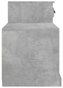 vidaXL Παπουτσοθήκη Γκρι Σκυροδέματος 100x42x60 εκ. Επεξεργασμένο Ξύλο