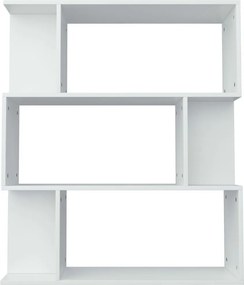 vidaXL Βιβλιοθήκη/Διαχωριστικό Χώρου Λευκό 80x24x96 εκ. Επεξ. Ξύλο