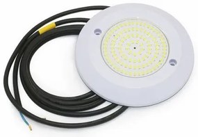 Φωτιστικό Πισίνας Λευκό LED Ρητίνης 10W DC12V IP68 Θερμό 3-24010 Lumen-3-24010-Λευκό 3-24010