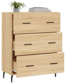 vidaXL Ντουλάπι Sonoma Δρυς 69,5 x 34 x 90 εκ. από Επεξεργασμένο Ξύλο