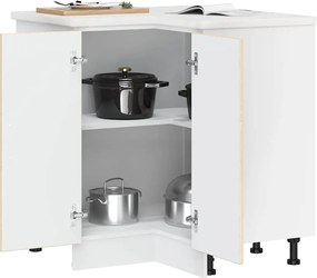 vidaXL Γωνιακό ντουλάπι βάσης κουζίνας Porto Sonoma Δρυς Επεξ. Ξύλο