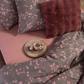 Σεντόνια Υπέρδιπλα (Σετ) Nef-Nef Homeware Floriva Brown