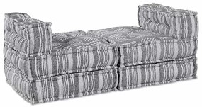 vidaXL Μαξιλάρι 4 pcs Ανοιχτό γκρι 70 x 70 x 54 εκ Πολυεστέρας