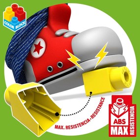 Παιχνίδι Kατασκευή Color Block Basic Κύβος 50 Τεμάχια (x6)