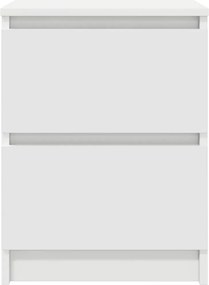 vidaXL Έπιπλο Τηλεόρασης Λευκό 40x35x54 εκ. από Επεξεργ. Ξύλο
