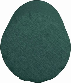 vidaXL Μαξιλάρια Στήριγμα 2 pcs Σκούρο Πράσινο Ø 25 x 70 cm ύφασμα
