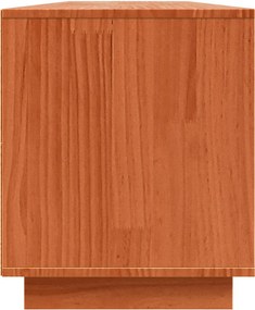 vidaXL Ντουλάπι TV 156 x 37 x 45 εκ Καφέ Επεξεργασμένο Ξύλο