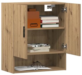 vidaXL Ντουλάπι Τοίχου τεχνίτης Δρυς 60x31x70 εκ. Επεξεργασμένο Ξύλο