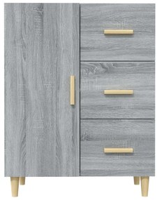 vidaXL Ντουλάπι Γκρι Sonoma 69,5 x 34 x 90 εκ. από Επεξεργασμένο Ξύλο