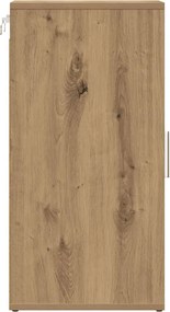 vidaXL Παπουτσοθήκη Τεχνίτης Δρυς 32x35x70 εκ. από Επεξεργασμένο Ξύλο