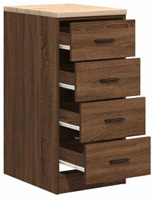vidaXL ντουλάπι αποθήκευσης γκαράζ 40x51x85 εκ μασίφ ξύλο πεύκο