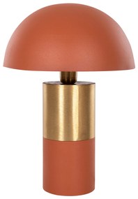 ΕΠΙΤΡΑΠΕΖΙΟ ΦΩΤΙΣΤΙΚΟ PUNE HM4252.08 ΜΕΤΑΛΛΟ ΣΕ ΠΟΡΤΟΚΑΛΙ-ΧΡΥΣΟ Φ31x44Υ εκ.