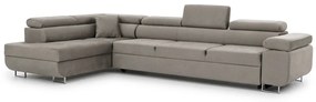 Γωνιακός καναπές Κρεβάτι Annabelle Maxi, με αποθηκευτικό χώρο, γκρί 340x98x201cm-Αριστερή γωνία-BOG8334