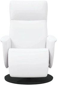 vidaXL Κάθισμα μασάζ Λευκό 71 x 90 x 105 εκ. Τεχνητό Δέρμα