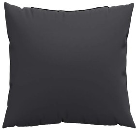 vidaXL Μαξιλάρια Καναπέ 4 τεμ. Μαύρο 40 x 40 εκ. Υφασμάτινα