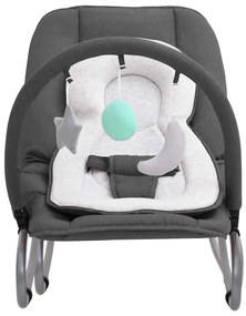 vidaXL Ριλάξ Μωρού Ανθρακί Ατσάλινο