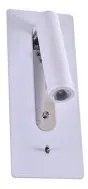 Απλίκα Φωτιστικό Τοίχου LED 3W Reading Light Διακόπτης Cruz Homelighting-77-3567-Λευκό 77-3567