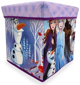 Σκαμπό Με Αποθηκευτικό Χώρο (30X30) Dimcol Frozen 12