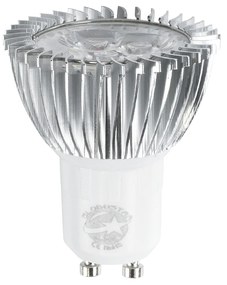 GloboStar 76040 Σποτ LED GU10 MR16 3W 300lm 45° AC 220-240V IP20 Φ5 x Υ5.5cm Ψυχρό Λευκό 6000K Dimmable - 3 Χρόνια Εγγύηση - 76040